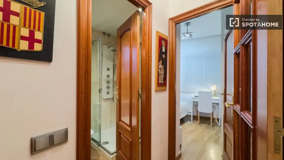Flat for rent in Barcelona  with Air Conditioner, Heating and Furnished