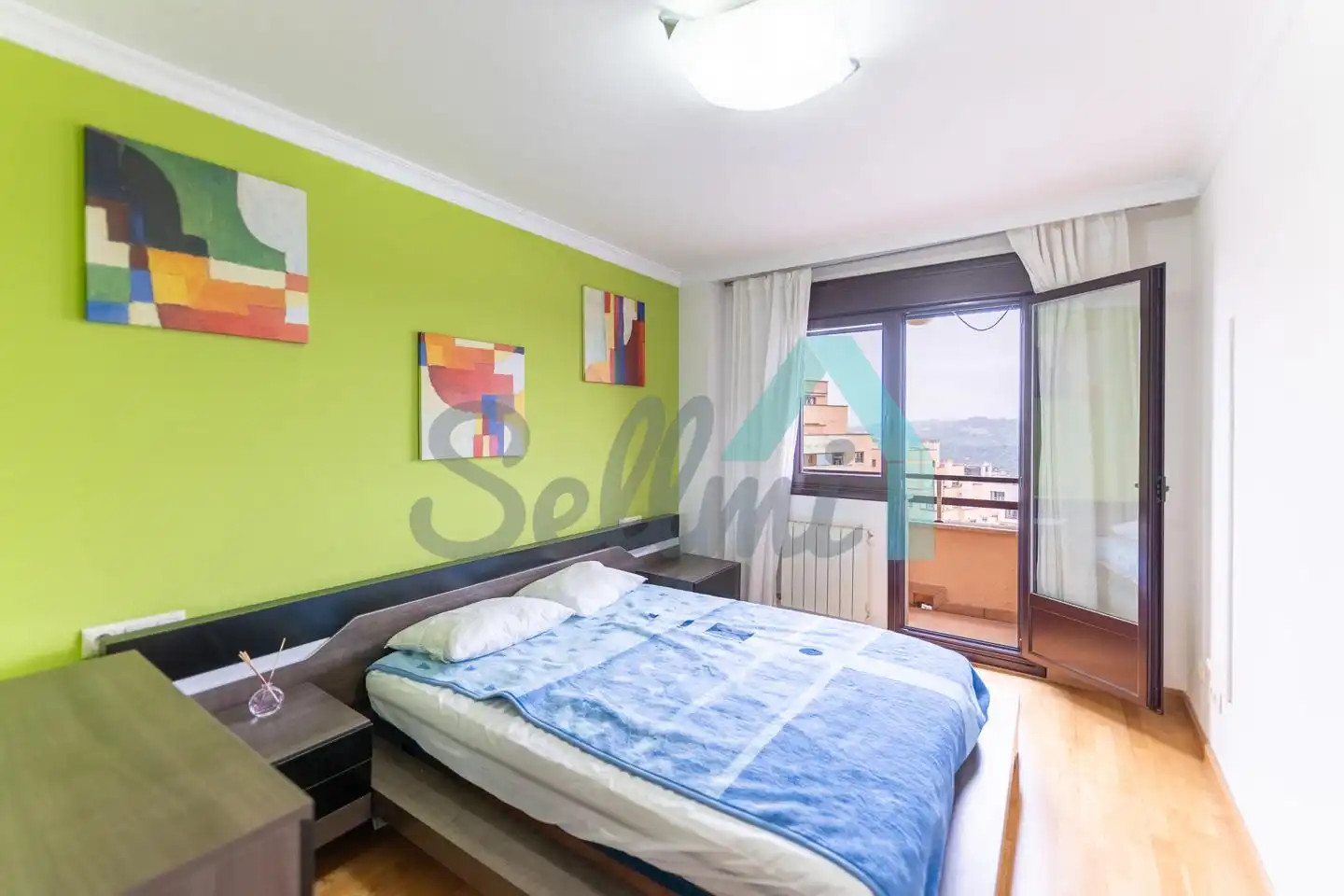 Bedroom of Flat for rent in Oviedo   with Heating, Parquet flooring and Terrace