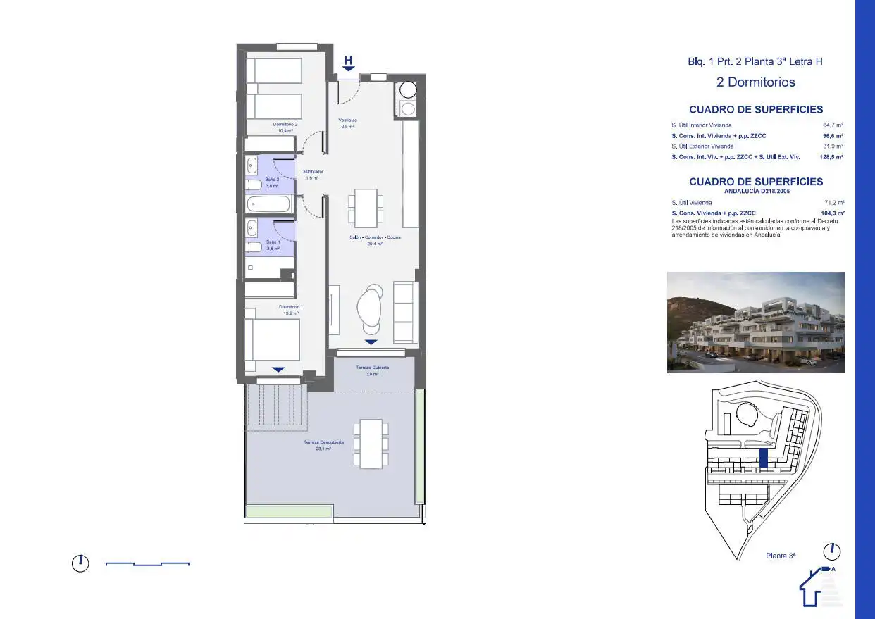 Apartment mit Terrasse zum Verkauf in San Juan de los Terreros, imagen 12