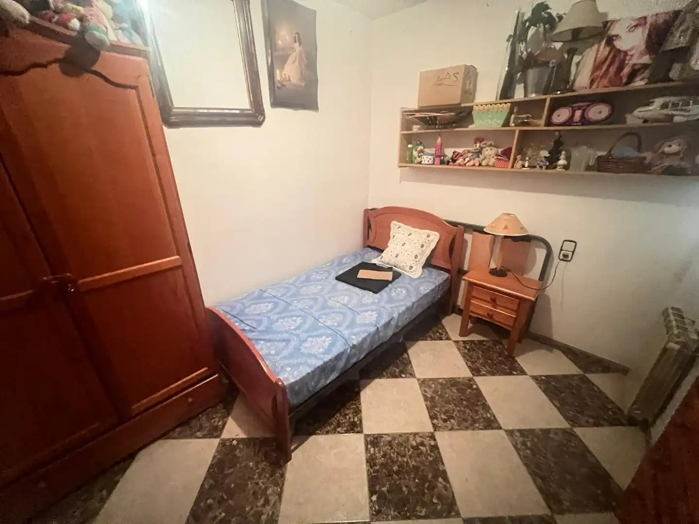 Bedroom of Flat for sale in Almadén  with Heating, Terrace and Furnished