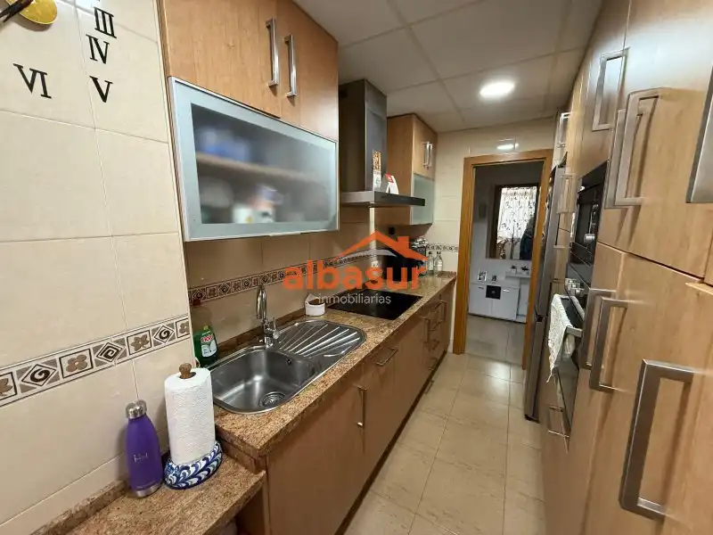 Kitchen of Flat for sale in Córdoba  with Air Conditioner, Terrace and Furnished