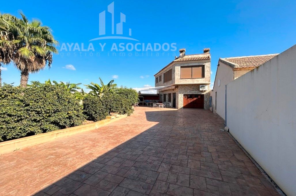 Vista exterior de Finca rústica en venda en Cartagena amb Aire condicionat, Calefacció i Jardí privat