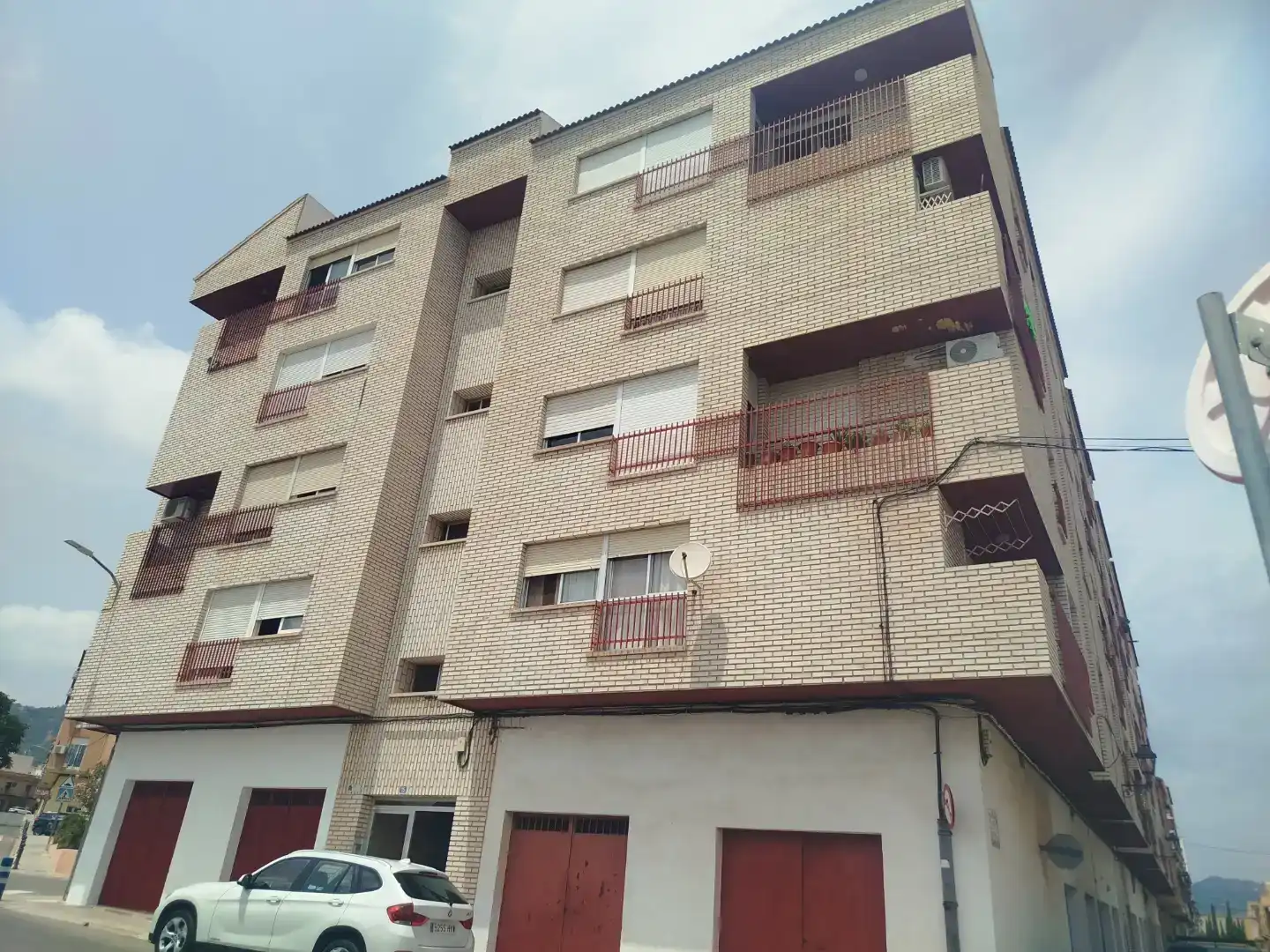 Exterior view of Flat for sale in Faura  with Balcony