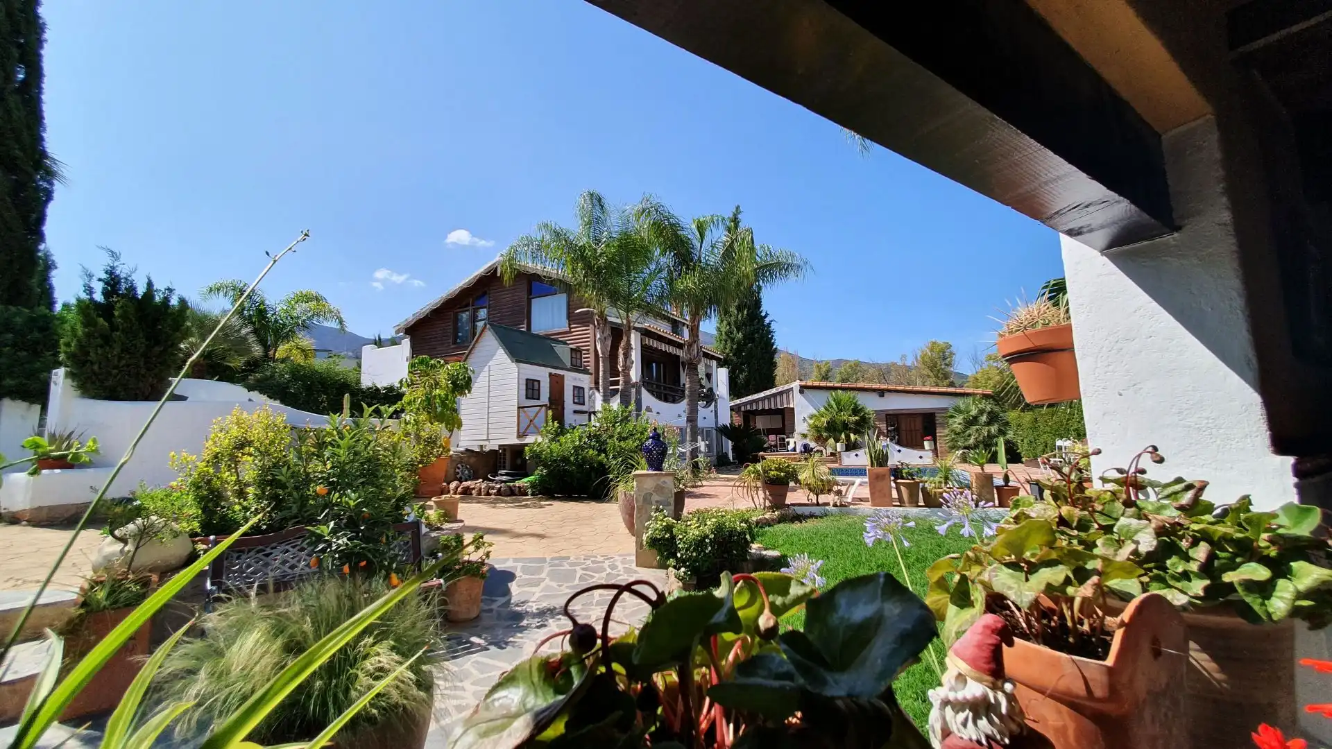 Jardín de Finca rústica en venta en Alhaurín El Grande con Piscina