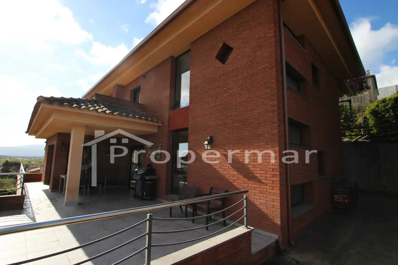Außenansicht von Haus oder Chalet zum Verkauf in Sant Antoni de Vilamajor mit Klimaanlage, Heizung und Privatgarten