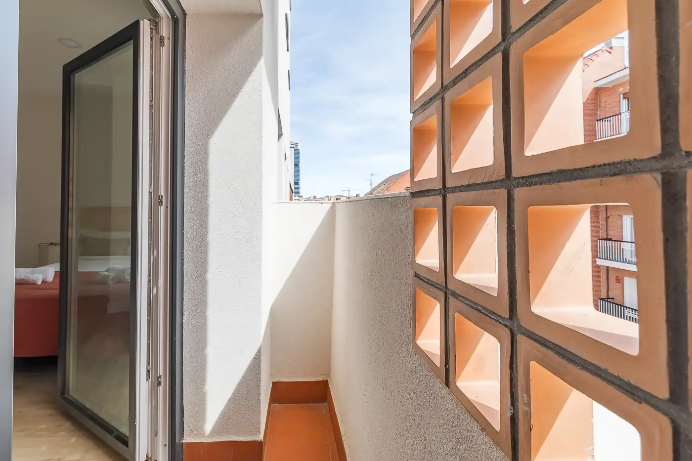 Balcony of Flat for rent in Madrid  with Furnished, Oven and Balcony