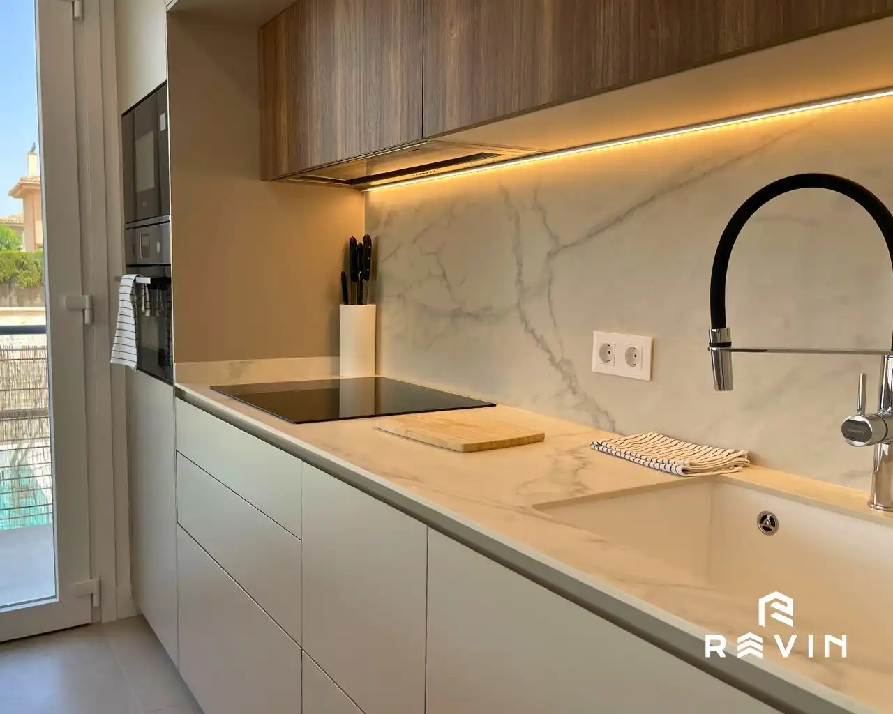 Cocina de Casa o chalet en venta en La Guardia de Jaén con Aire acondicionado, Calefacción y Jardín privado