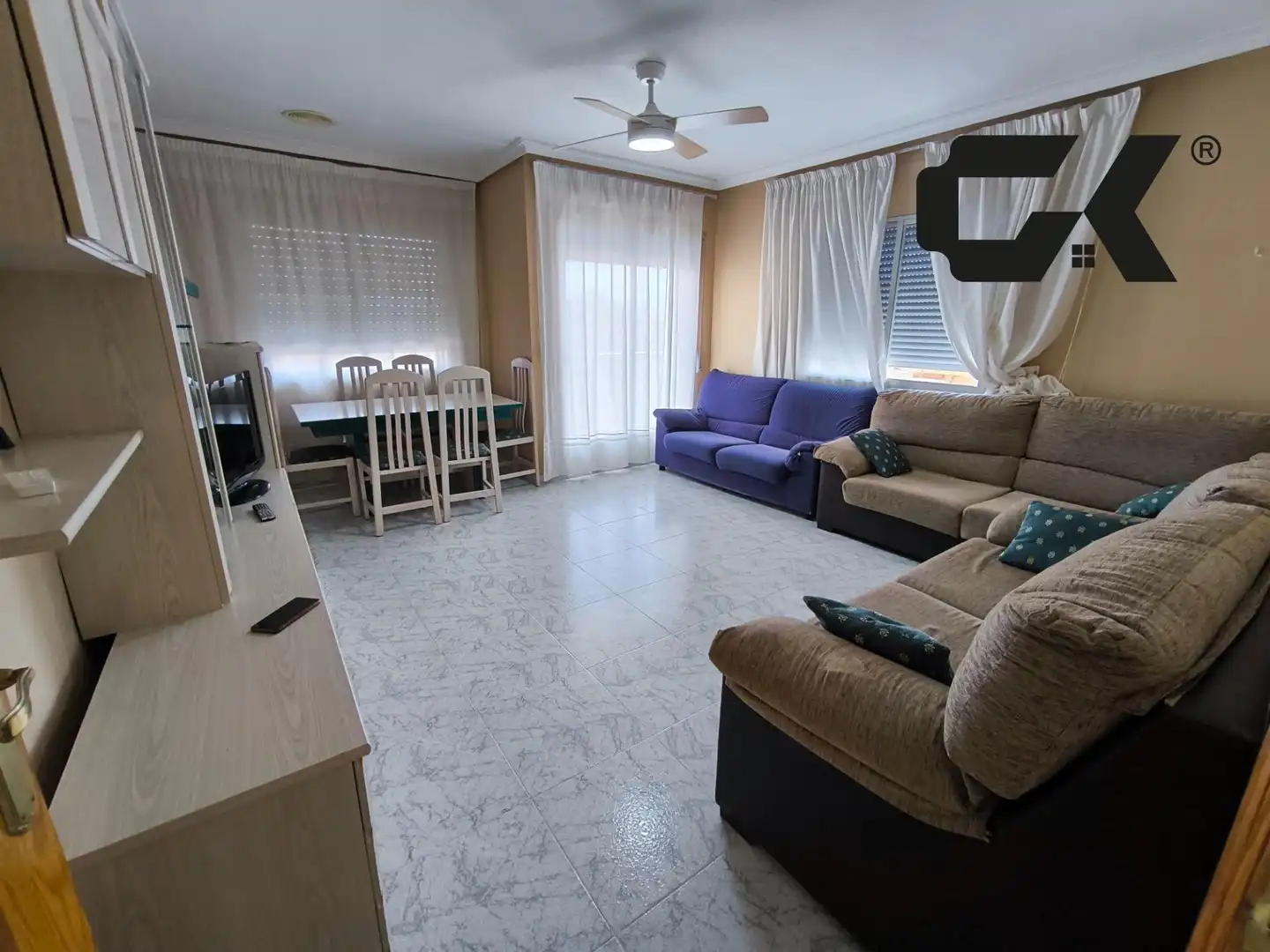 Sala de estar de Piso en venta en Torre-Pacheco con Aire acondicionado, Terraza y Balcón