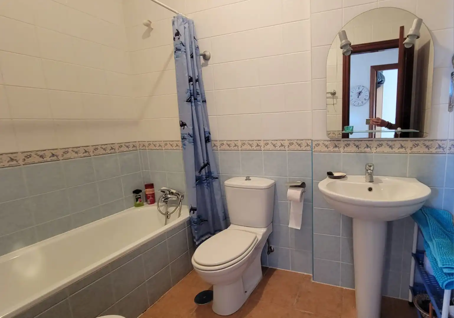 Baño de Casa adosada en venta en Vélez-Málaga con Aire acondicionado y Piscina comunitaria