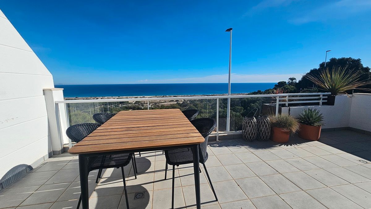 Terrace of Attic for sale in Santa Pola  with Terrace, Furnished and Jacuzzi