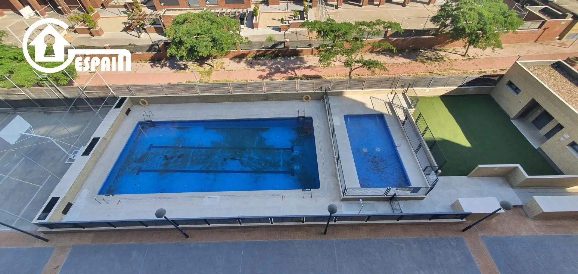 Swimming pool of Flat for sale in Seseña  with Heating, Parquet flooring and Terrace