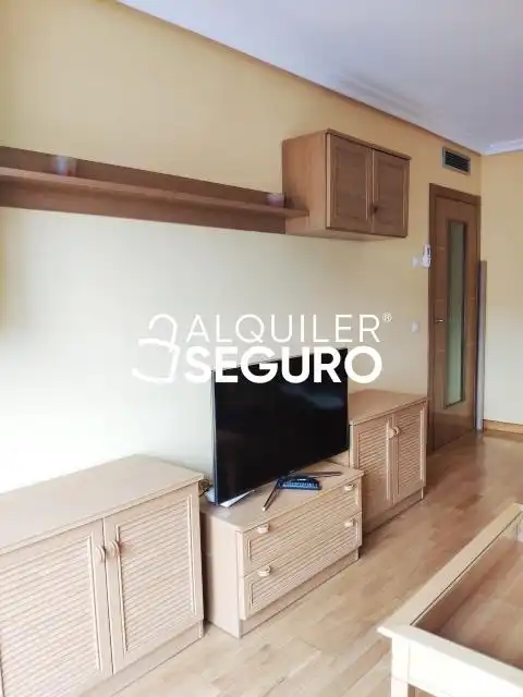 Wohnzimmer von Wohnung zur Miete in Madrid mit Heizung, Schwimmbad und Möbliert