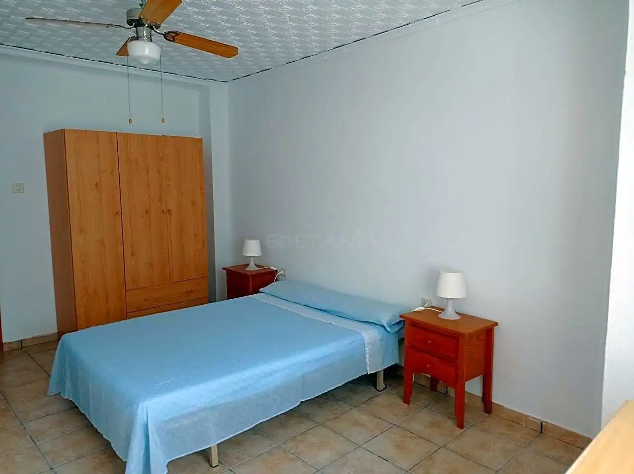 Dormitori de Apartament de lloguer en Moncada amb Terrassa, Moblat i Balcó