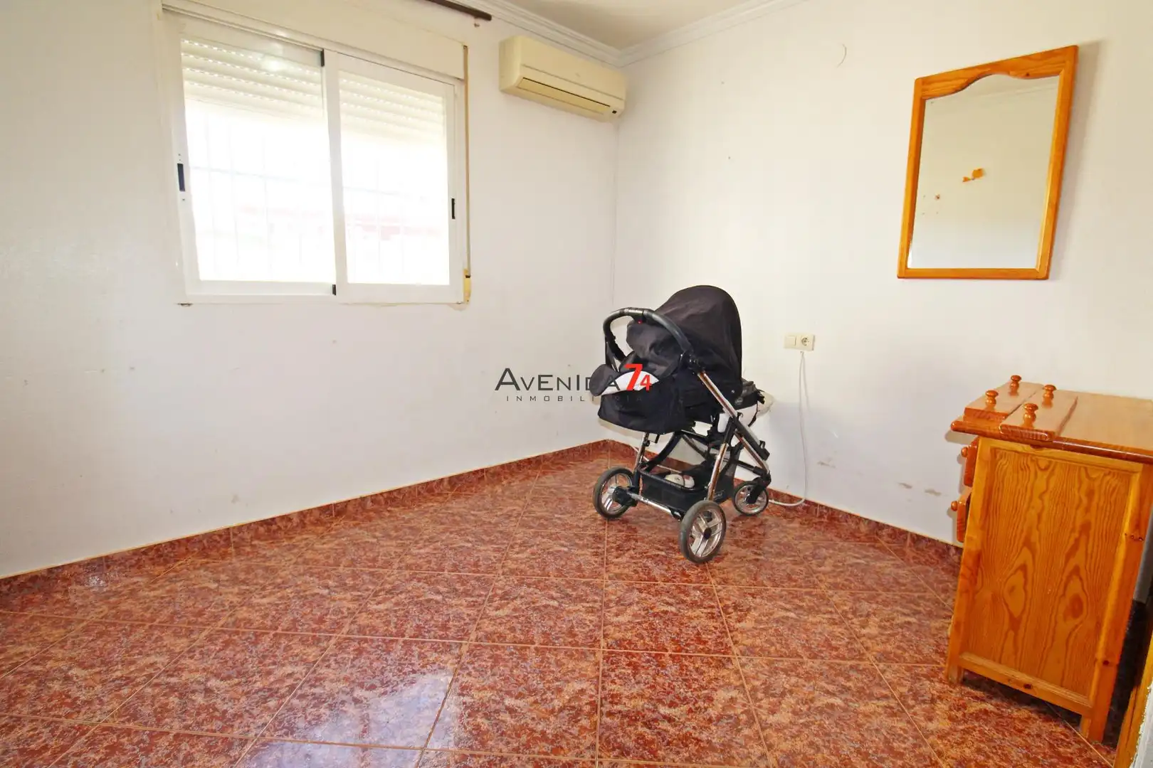 Bedroom of Flat for sale in Lorca  with Air Conditioner, Storage room and Furnished
