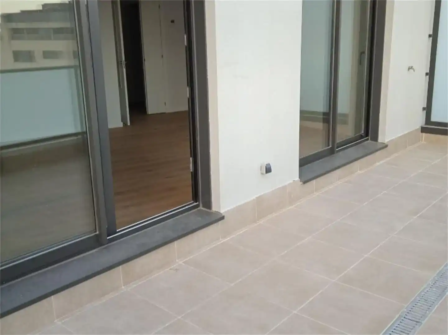 Terrasse von Dachboden zur Miete in Valencia mit Klimaanlage, Privatgarten und Parkett