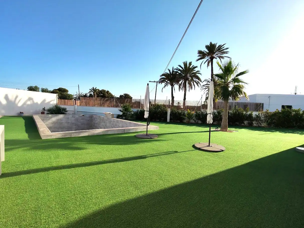 Terraza de Casa o chalet en venta en Elche / Elx con Aire acondicionado, Calefacción y Jardín privado