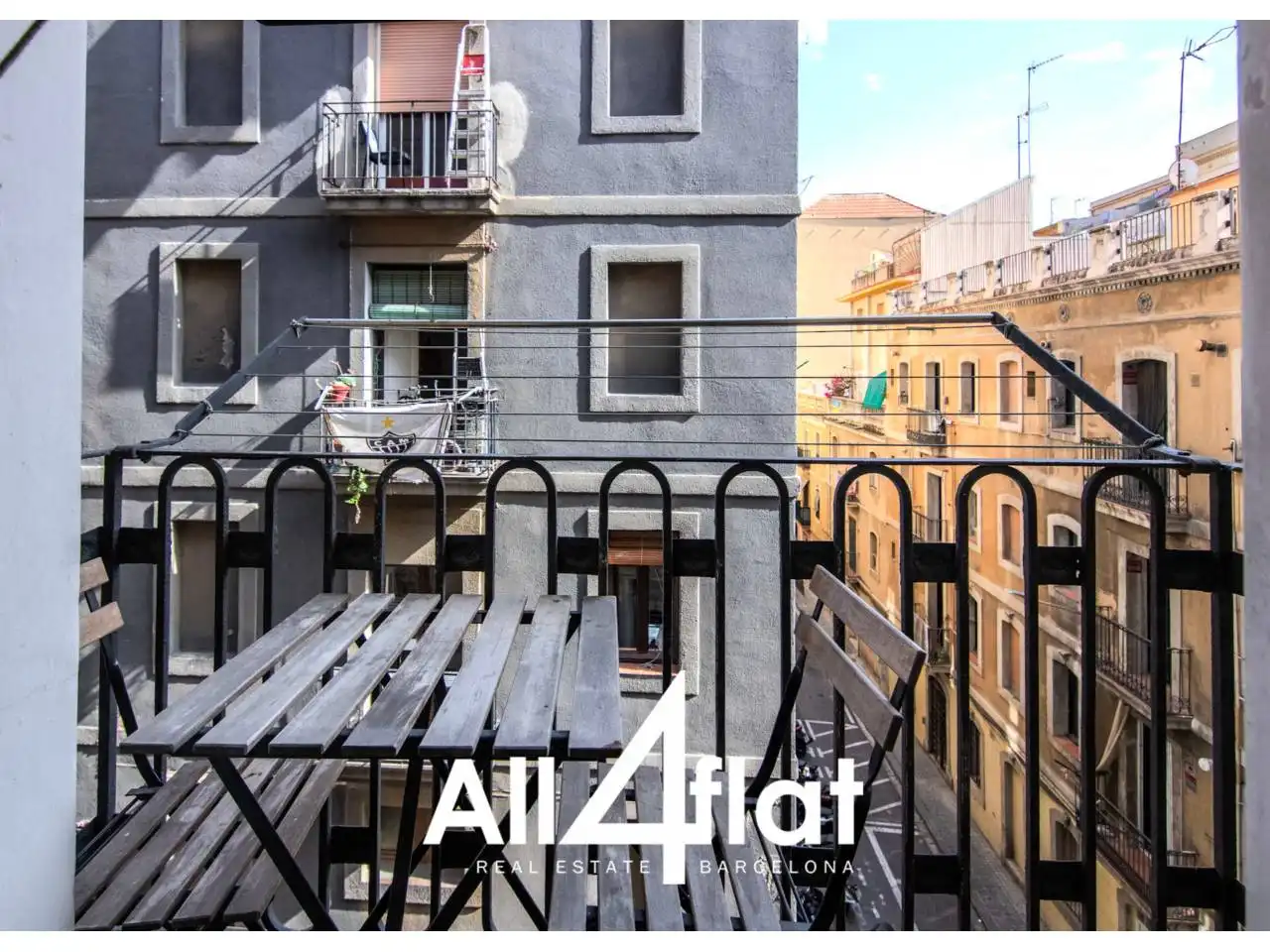 Terrassa de Pis de lloguer en Barcelona amb Aire condicionat, Parquet i Moblat