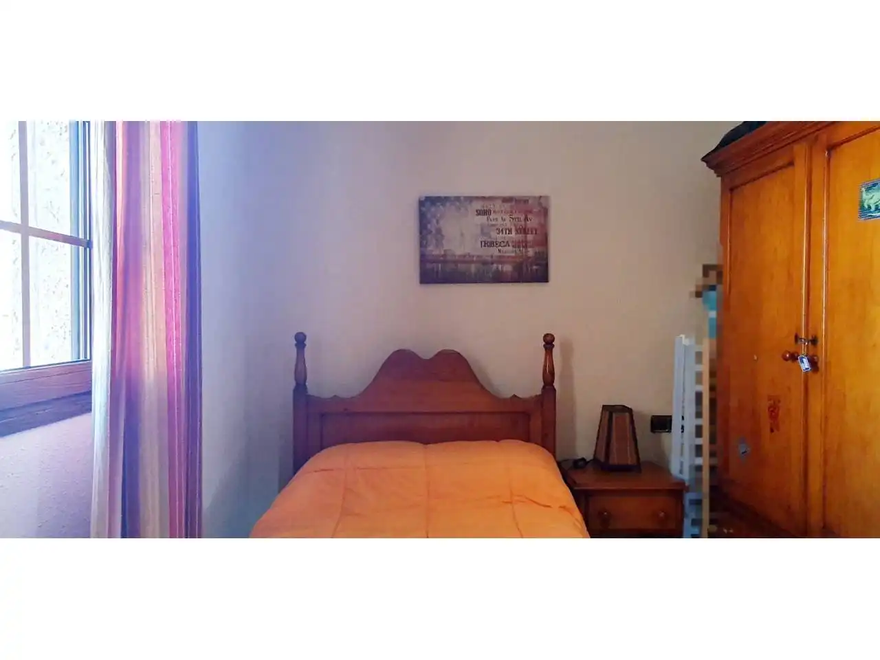 Habitación de Casa adosada en venta en Roquetas de Mar con Aire acondicionado, Calefacción y Jardín privado
