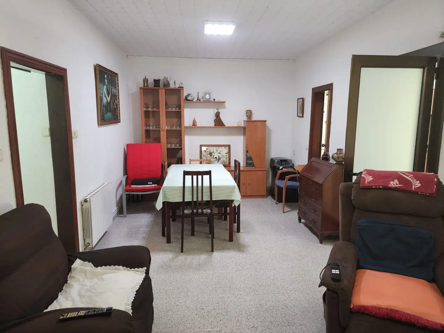 Living room of Flat for sale in Sant Joan Despí  with Heating, Furnished and Oven