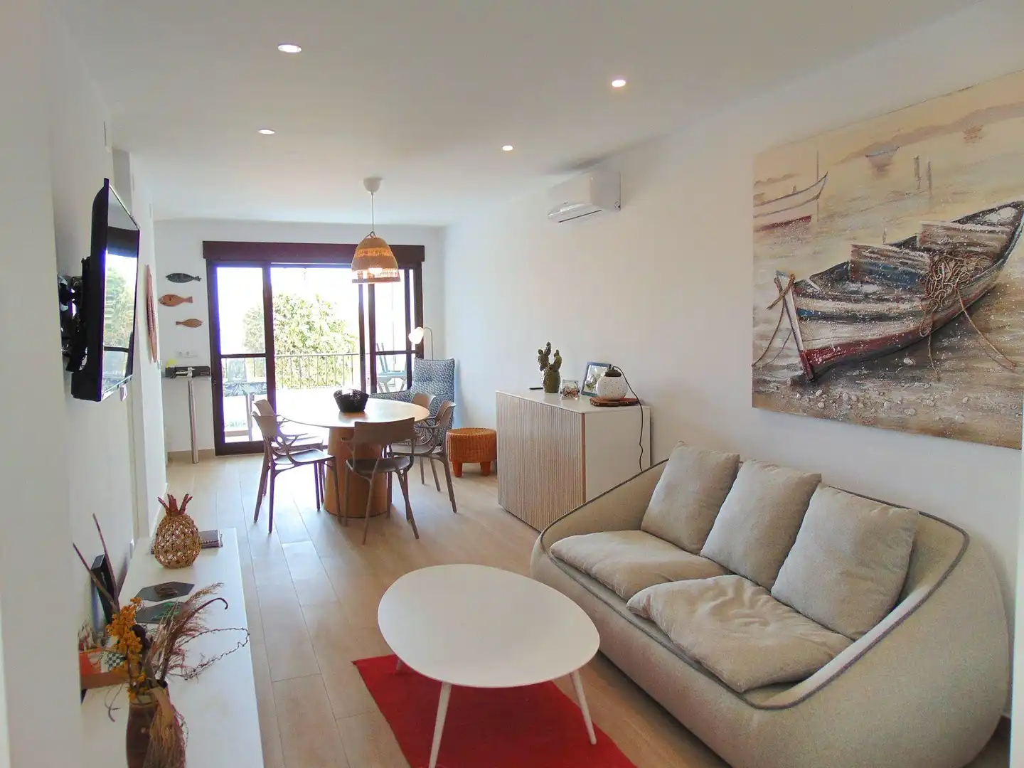 Sala de estar de Ático en venta en San Pedro del Pinatar con Aire acondicionado, Calefacción y Terraza