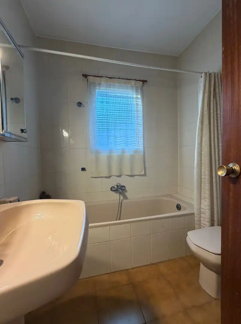 Bathroom of Houses for sale in Vallirana  with Private garden, Terrace and Balcony
