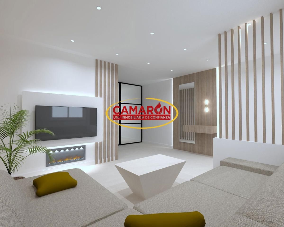 Living room of Single-family semi-detached for sale in Coria del Río