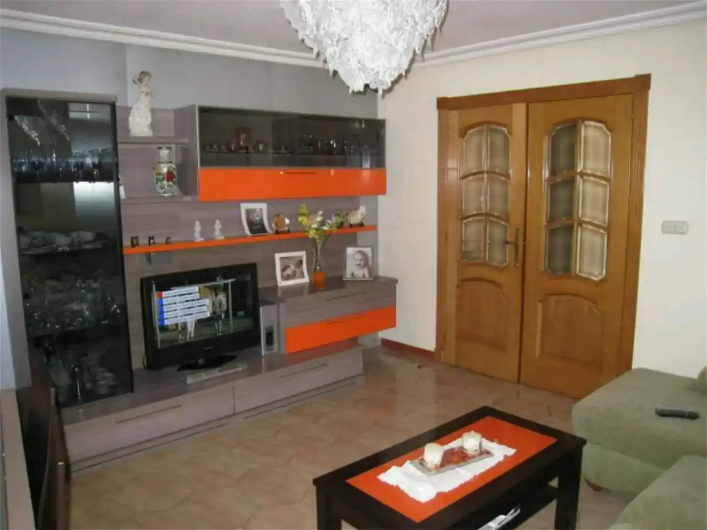 Sala de estar de Piso en venta en Aspe con Balcón