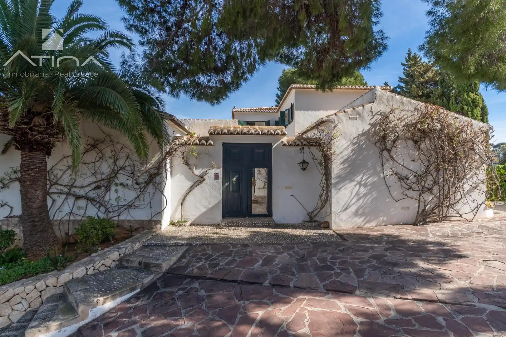 Vista exterior de Casa o chalet en venta en Jávea / Xàbia con Jardín privado, Terraza y Piscina