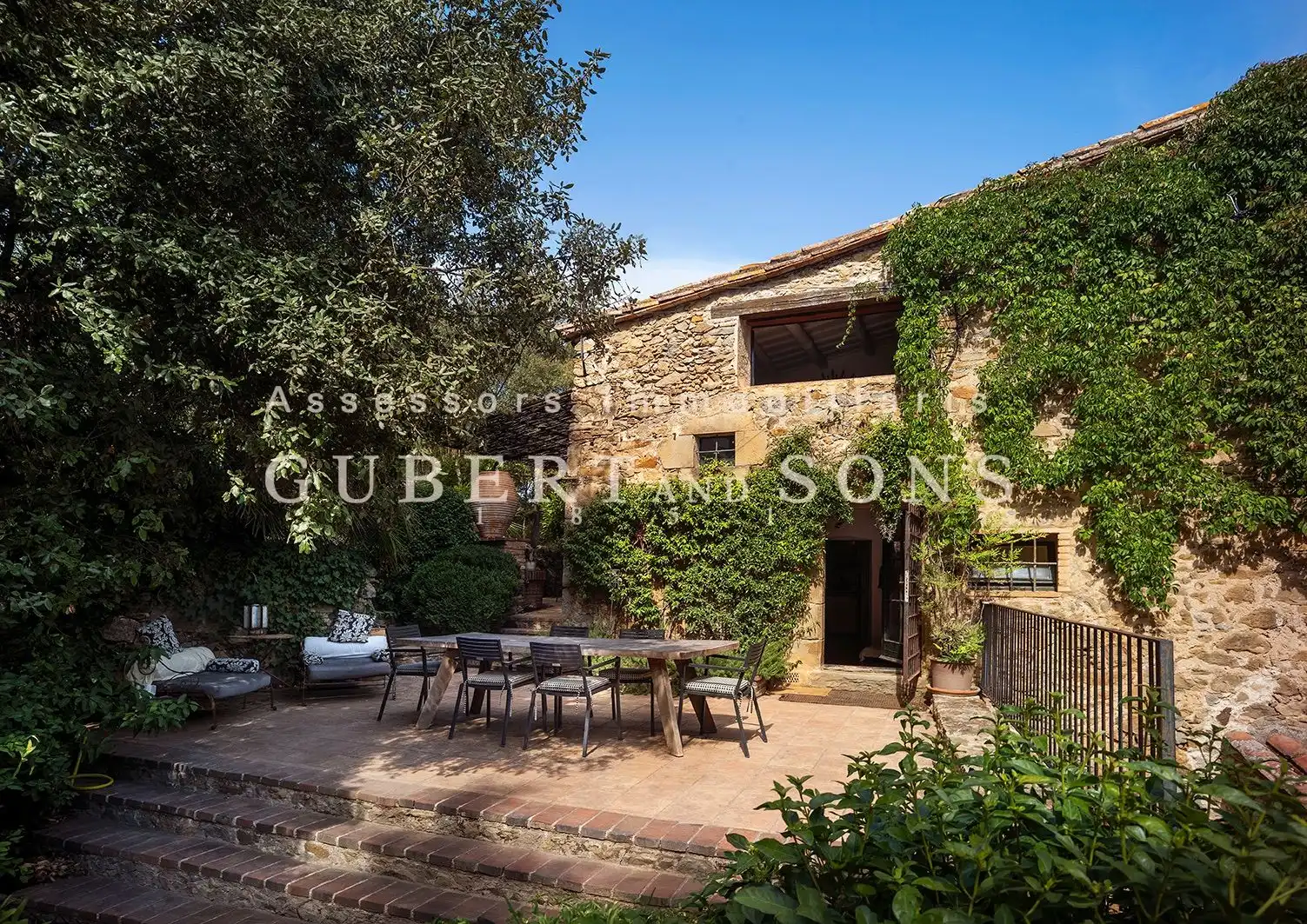 Jardí de Finca rústica en venda en Sant Martí Vell amb Calefacció, Jardí privat i Terrassa