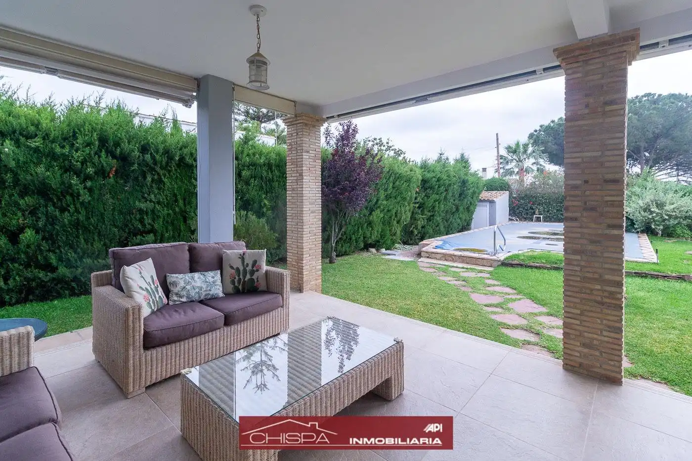Terraza de Casa o chalet en venta en Náquera con Aire acondicionado, Calefacción y Jardín privado
