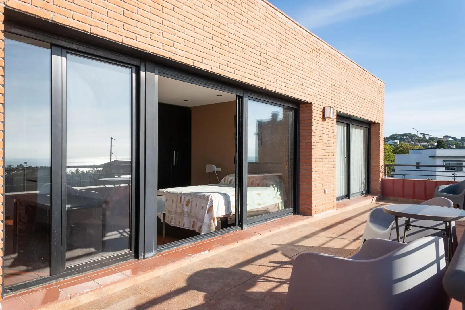 Terraza de Casa o chalet en venta en Sant Vicenç de Montalt con Aire acondicionado, Jardín privado y Terraza