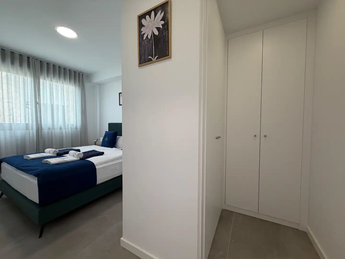 Schlafzimmer von Dachboden zur Miete in Finestrat mit Klimaanlage, Heizung und Privatgarten