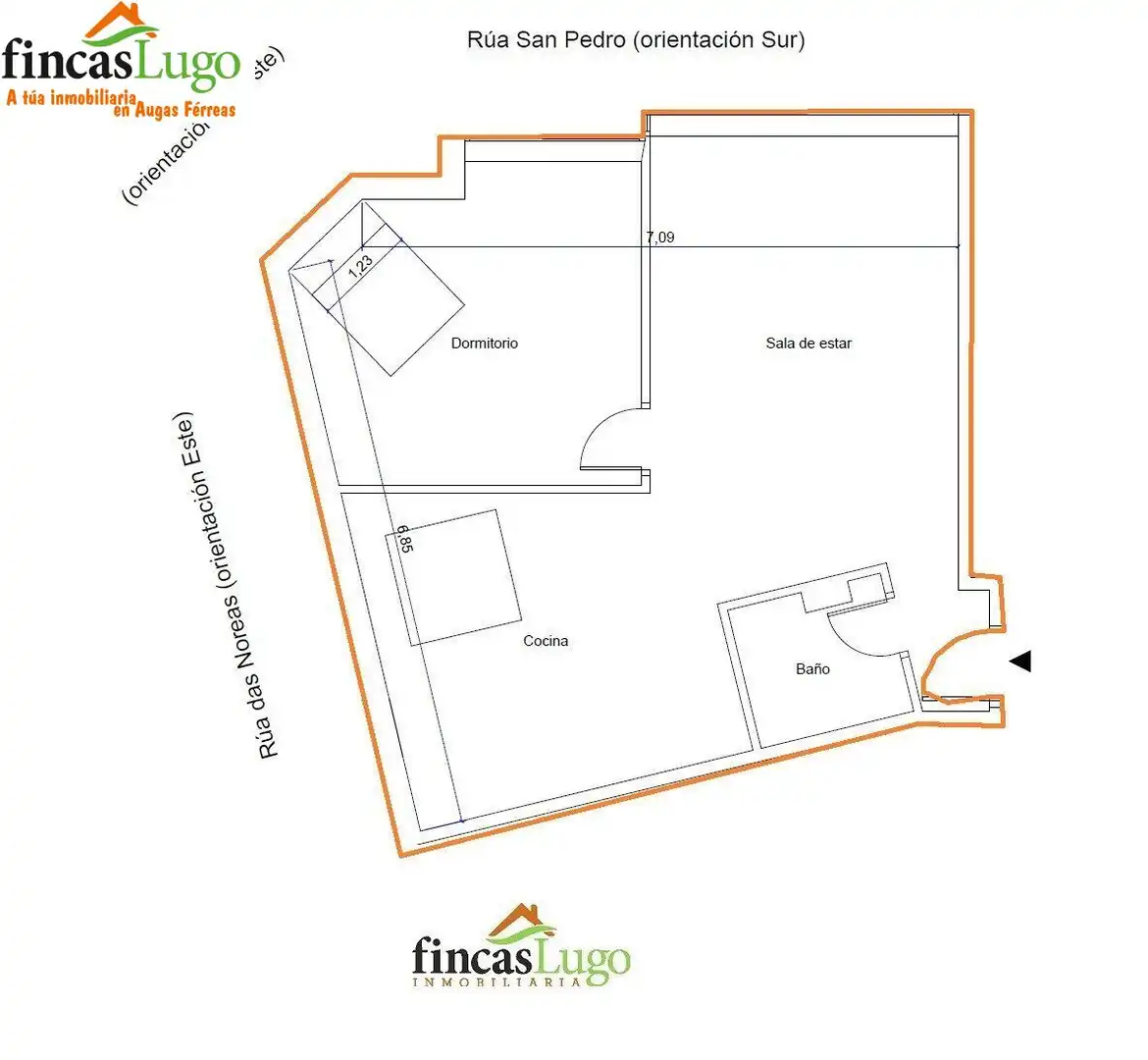 Study for sale in Lugo  with Heating and Furnished