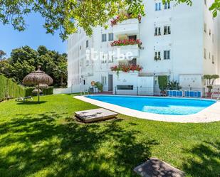 Exterior view of Flat to rent in Marbella  with Air Conditioner, Terrace and Swimming Pool