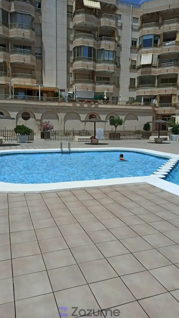 Swimming pool of Apartments for rent in El Campello  with Air Conditioner, Private garden and Terrace