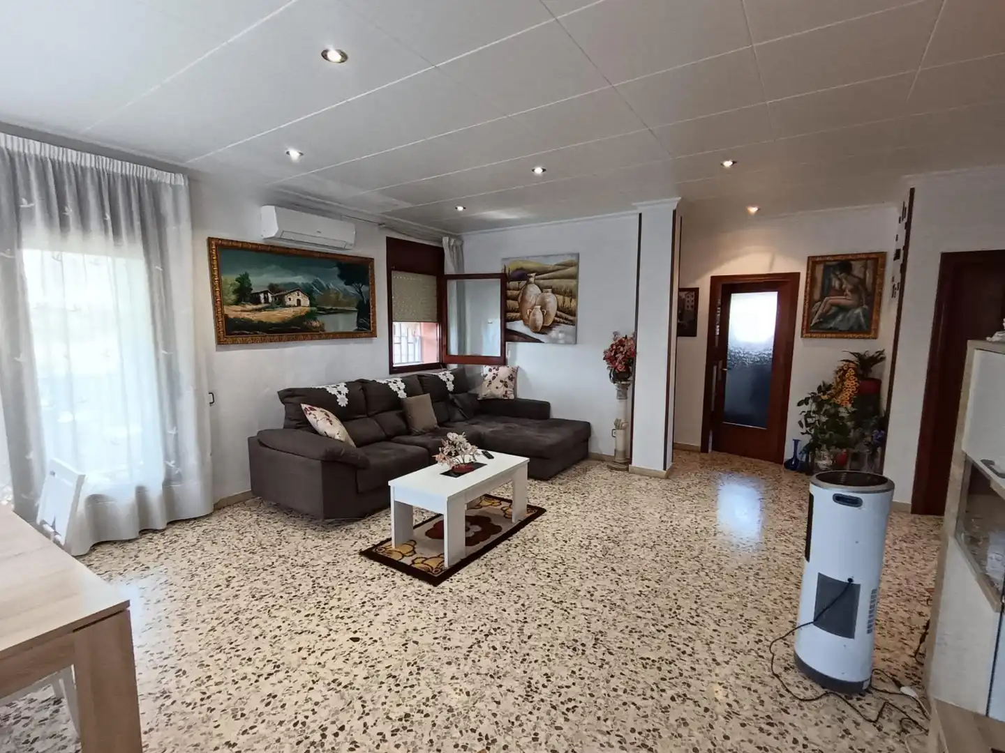 Living room of Houses for sale in Sentmenat  with Air Conditioner, Heating and Private garden