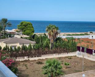 Jardí de Àtic de lloguer en Dénia amb Aire condicionat, Terrassa i Piscina