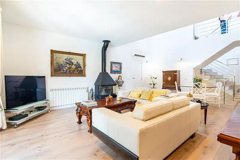 Sala de estar de Casa o chalet en venta en Calvià con Aire acondicionado, Calefacción y Jardín privado
