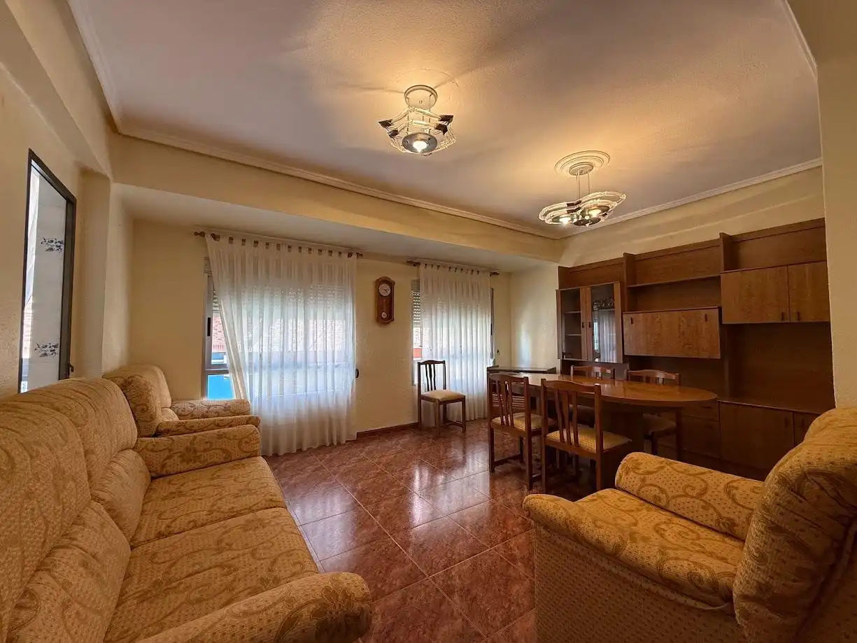 Sala de estar de Piso en venta en Alaquàs con Amueblado y Balcón