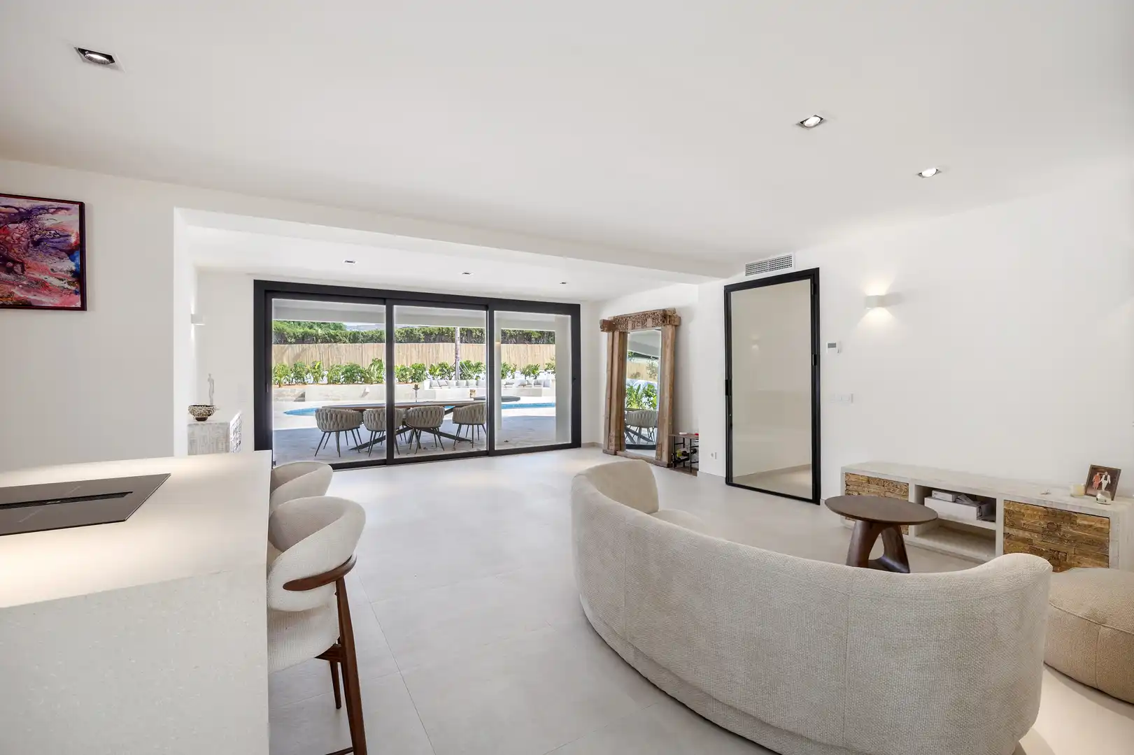 Sala d'estar de Casa o xalet en venda en Jávea / Xàbia amb Aire condicionat