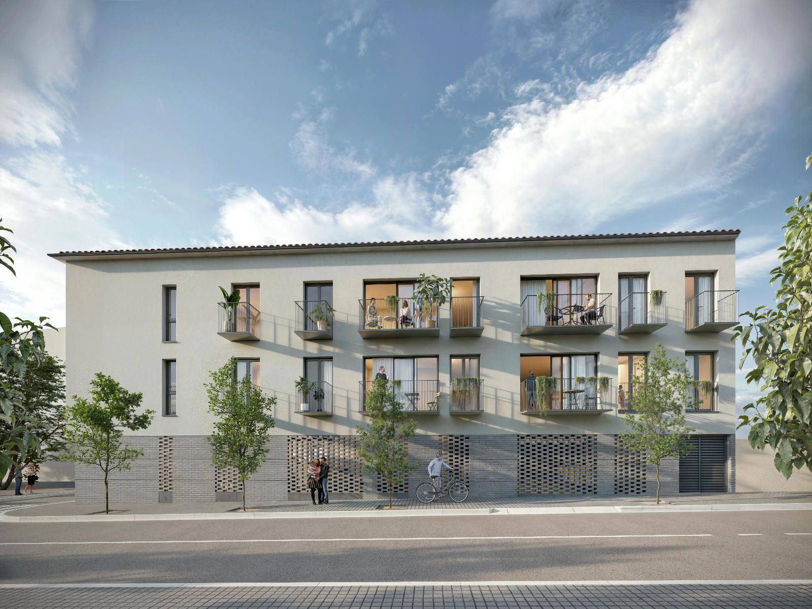 Vista exterior de Pis en venda en Palafrugell amb Terrassa