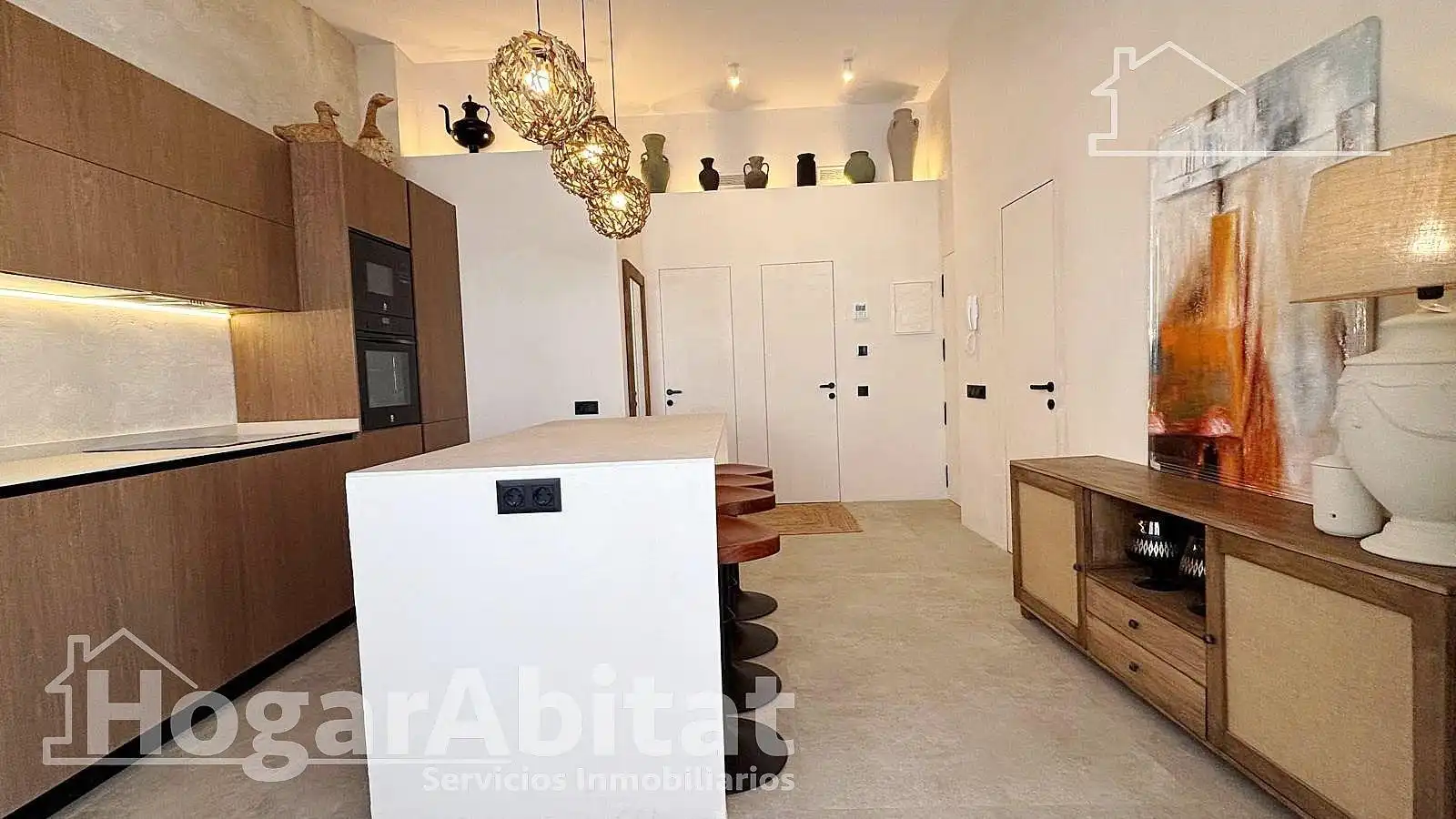 Cuina de Àtic en venda en Alicante / Alacant amb Aire condicionat, Terrassa i Moblat