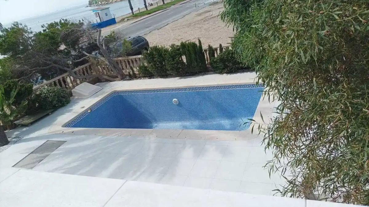 Piscina de Casa o chalet en venta en Cartagena con Jardín privado, Terraza y Piscina