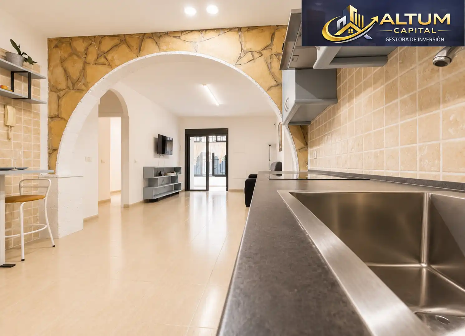 Cocina de Piso en venta en Arona con Trastero, Amueblado y Horno