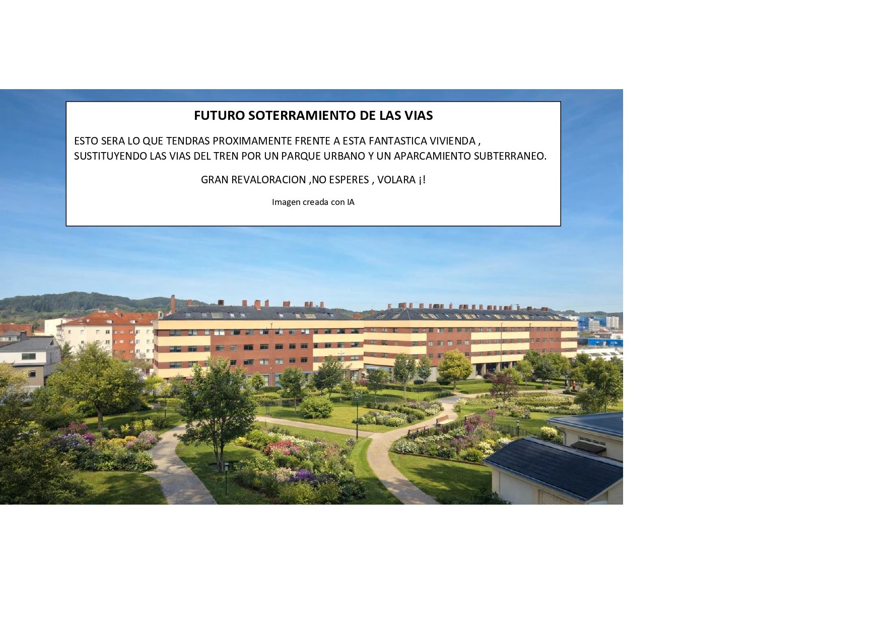 Vista exterior de Pis en venda en Torrelavega  amb Calefacció, Traster i Forn