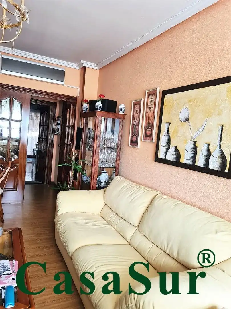 Sala de estar de Piso en venta en Tudela de Duero con Aire acondicionado, Calefacción y Parquet