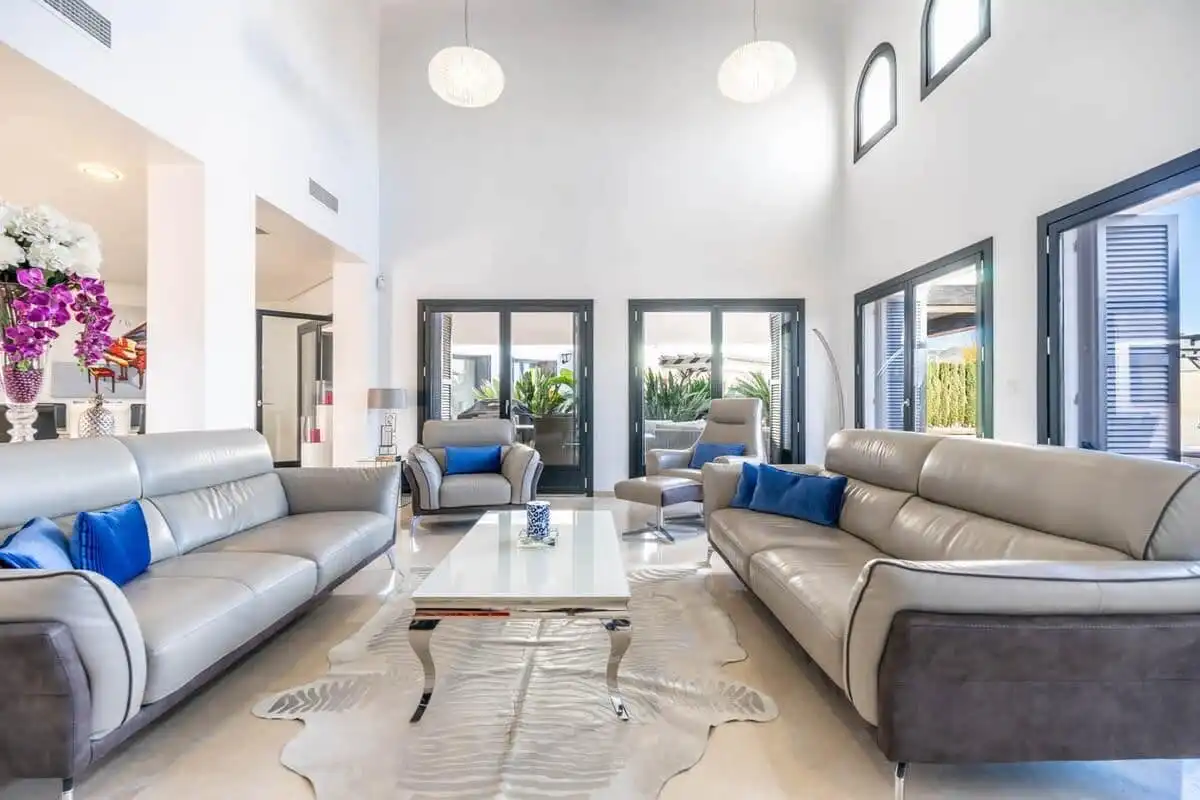 Sala d'estar de Casa o xalet en venda en Murcia