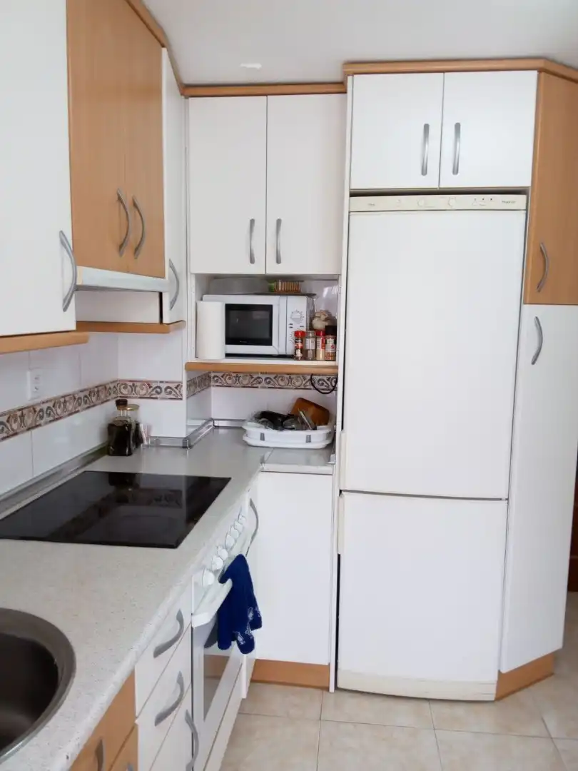 Cocina de Apartamento de alquiler en Burgos con Calefacción y Amueblado