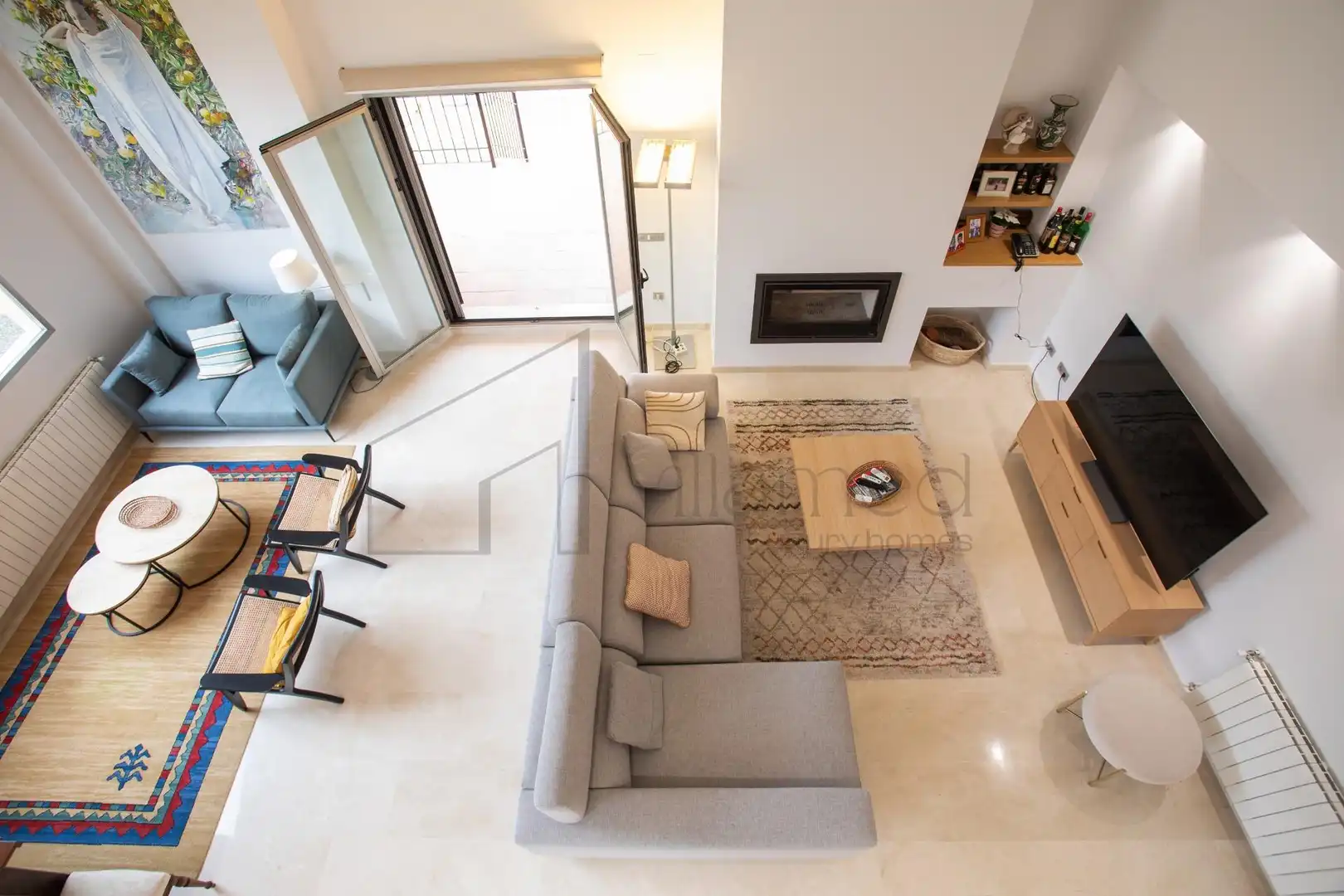Living room of Houses for sale in L'Eliana  with Air Conditioner, Private garden and Terrace