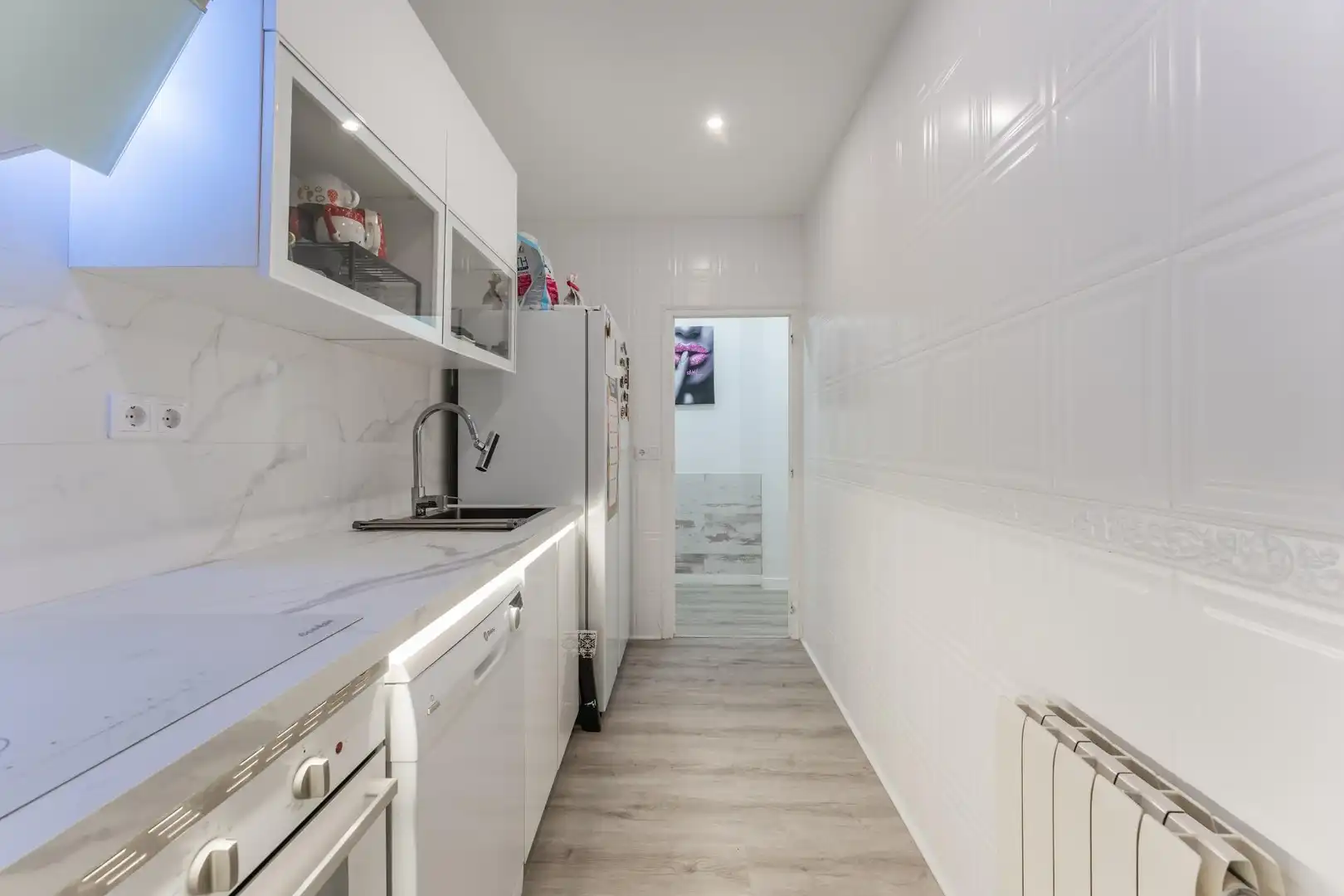 Cocina de Planta baja en venta en Canovelles con Aire acondicionado, Calefacción y Parquet
